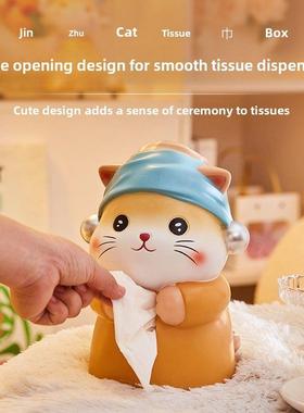 创意桌面纸巾盒装装饰房间口装修对象家客厅入纸盒BMZ无障碍豪华