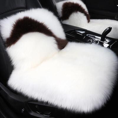 纯羊毛汽坐垫冬季皮一毛体长座毛车绒无靠背三件套单片zxc-5646羊