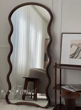 法式覆古全身镜家庭卧室梳妆镜镜，古色古香身91622，壁挂式入，