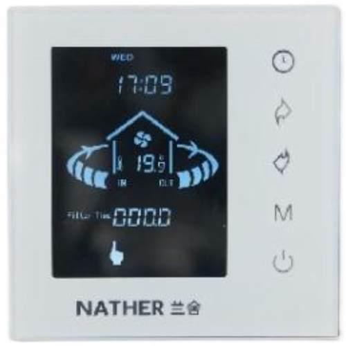 兰舍新控风系统AKG控面板KD-1温器线HR3501线 控器制新风机控制开