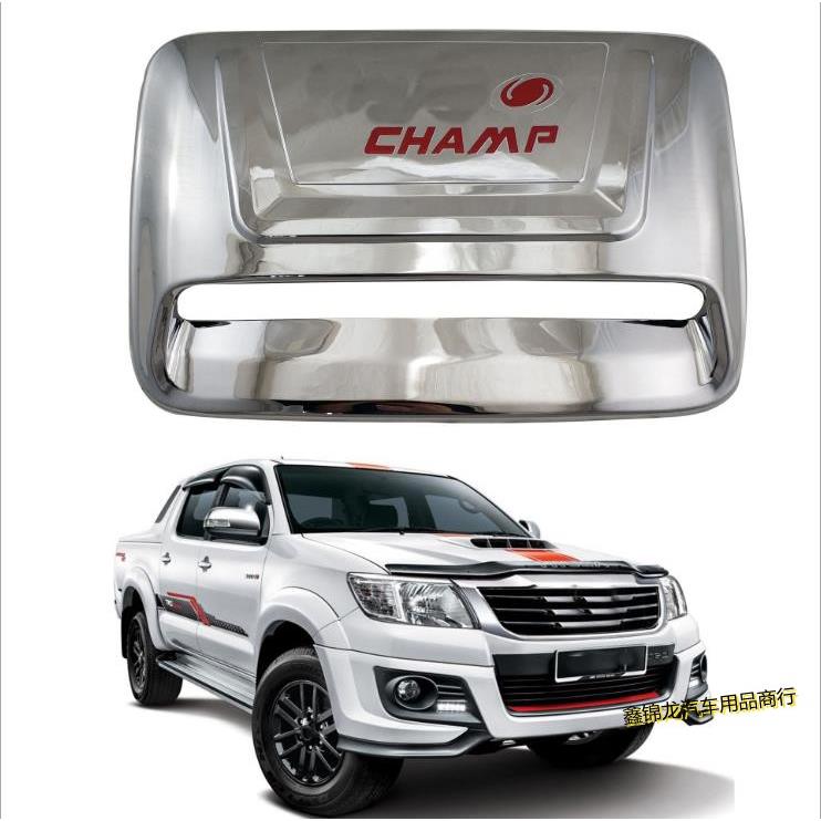 HILUX VIGO 04-15款电镀铬拉手车门把手机盖出风口大灯尾灯改装饰