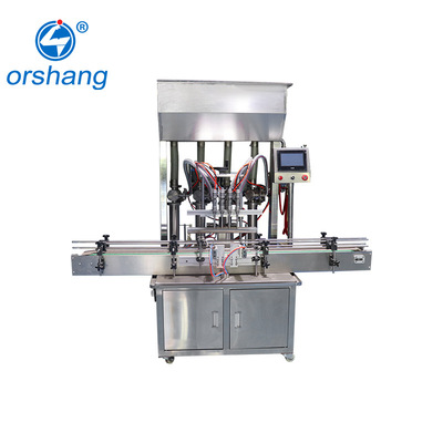 Fully automatic linear 4-head liquor liquid filling machine