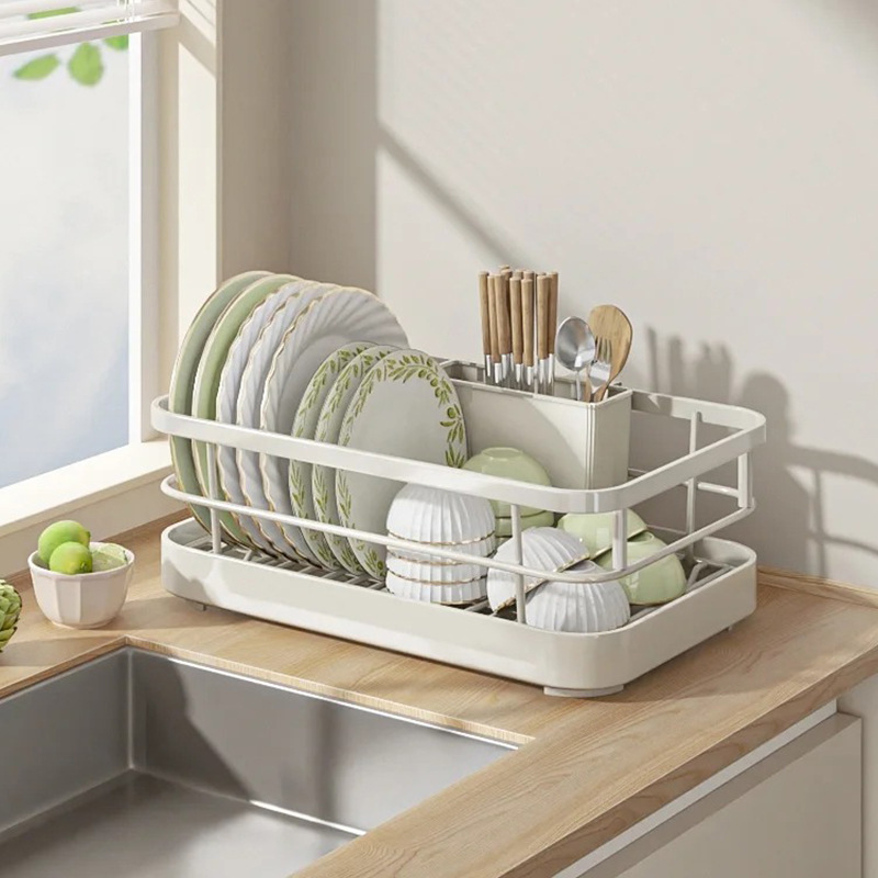 碗碟碗盘沥水架碗筷收纳架台面水槽厨房置物架碗架放碗盘收纳盒子