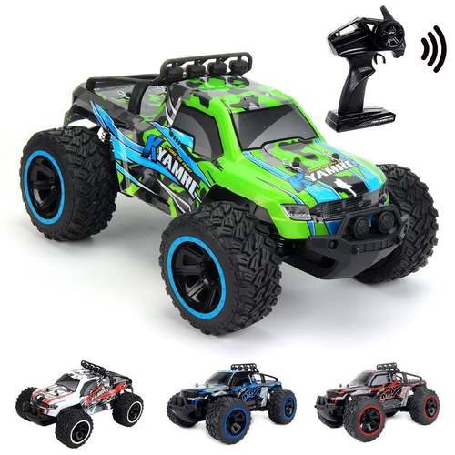 KYAMRC1:14大脚沙地越野皮卡车高速RC遥控车儿童攀爬车玩具车