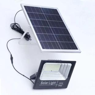 太陽能投光燈LED戶外燈家用庭院燈新農村超亮防水路燈 2025新款