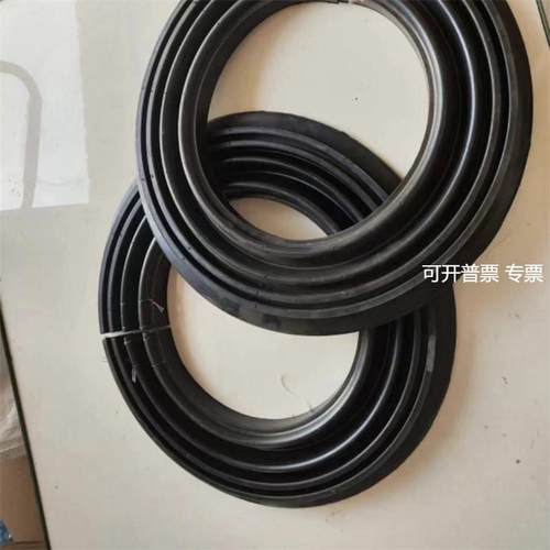 M型震动筛防尘橡胶圈橡胶条高幅振动筛用三层波浪橡胶密封圈