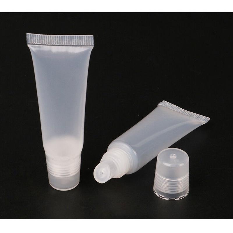 5/8/10/12g唇膏空管小样分装瓶DIY挤压式软瓶唇彩软管青草膏分装