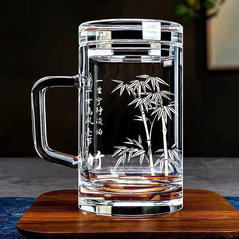 礼盒装支持定制团购水晶玻璃杯图片