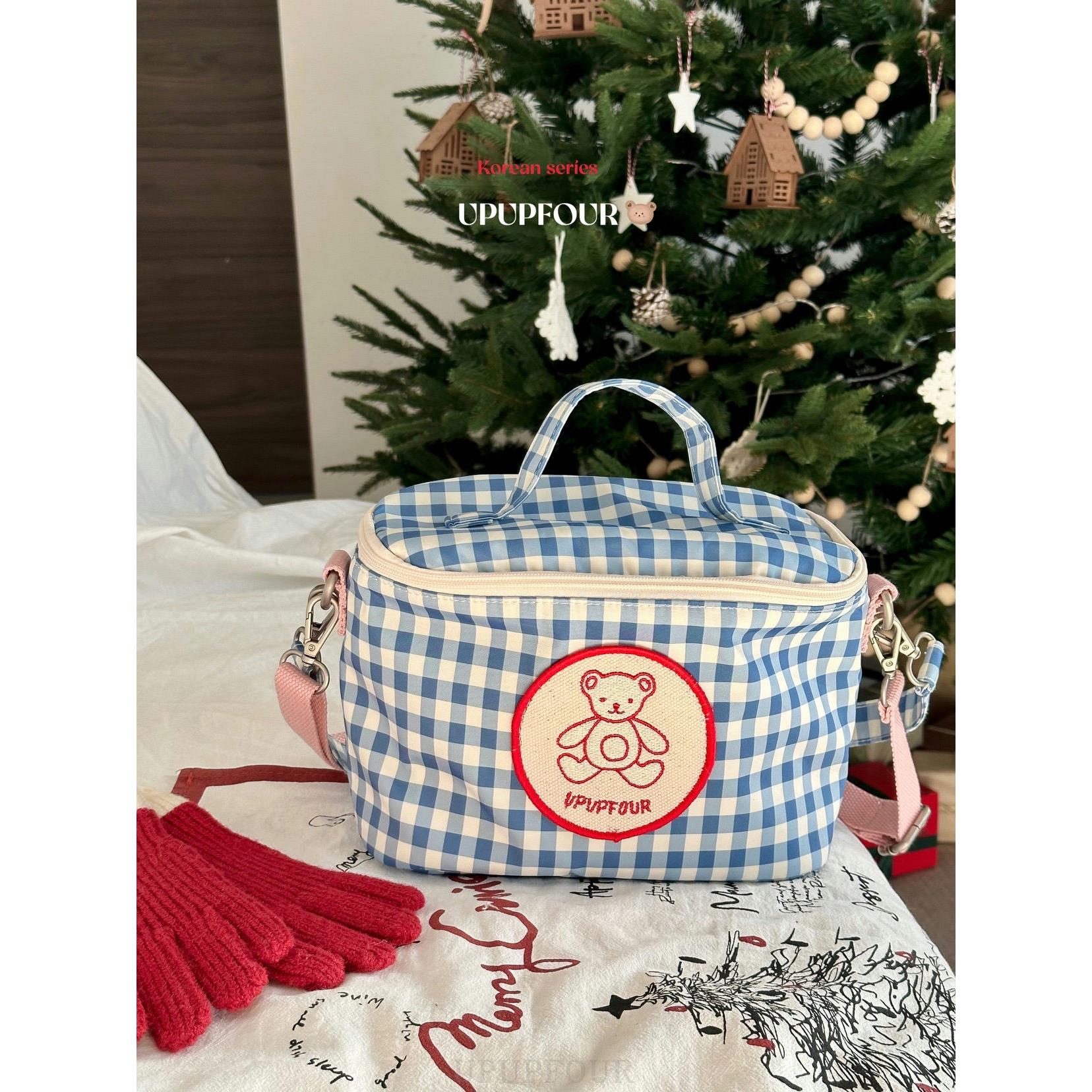 upupfour出口饭盒袋推车收纳包婴儿车包挂铝箔便当袋野餐包妈咪包