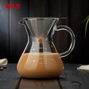 过滤网手冲咖啡滤杯免滤纸咖啡器具 美斯尼玻璃咖啡壶不锈钢滴漏式