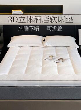 高端酒店款3D立床垫垫家用卧室榻米床褥子垫防滑可榻折叠垫SJW体