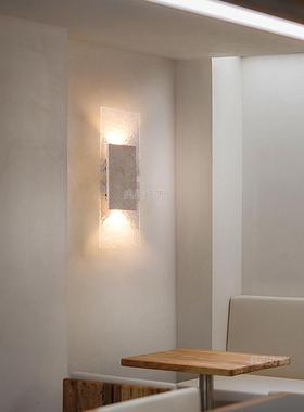 意式极简卧18424床头灯室壁灯黄洞厅设计师中古侘寂风客背景墙楼