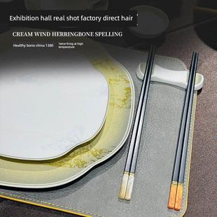 酒店餐具套豪华新中风瓷经FTY典俱乐部国酒店盒盘骨碗和子套特别