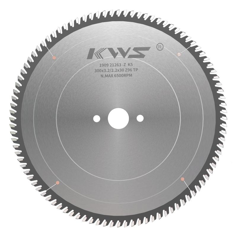 无双快推台锯钨片木工锯片进口合金子母锯不崩边钢精密推台锯锯片