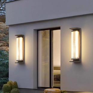 太水阳能灯壁户外防现代简约大门壁灯别墅外庭室院门前外无品牌/