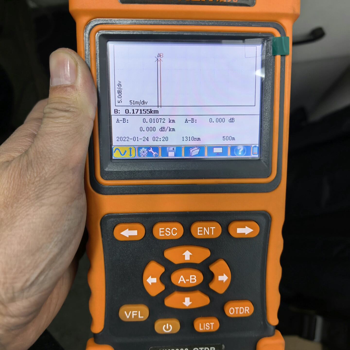 诺克NOVKER NK2000 OTDR光纤测试仪，全新原装议价图片