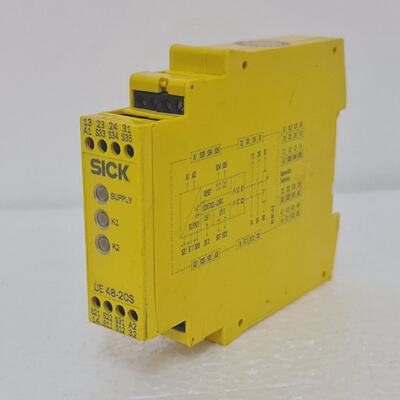 Identificacin de rel de seguridad SICK UE482OS2D2. no. 60249