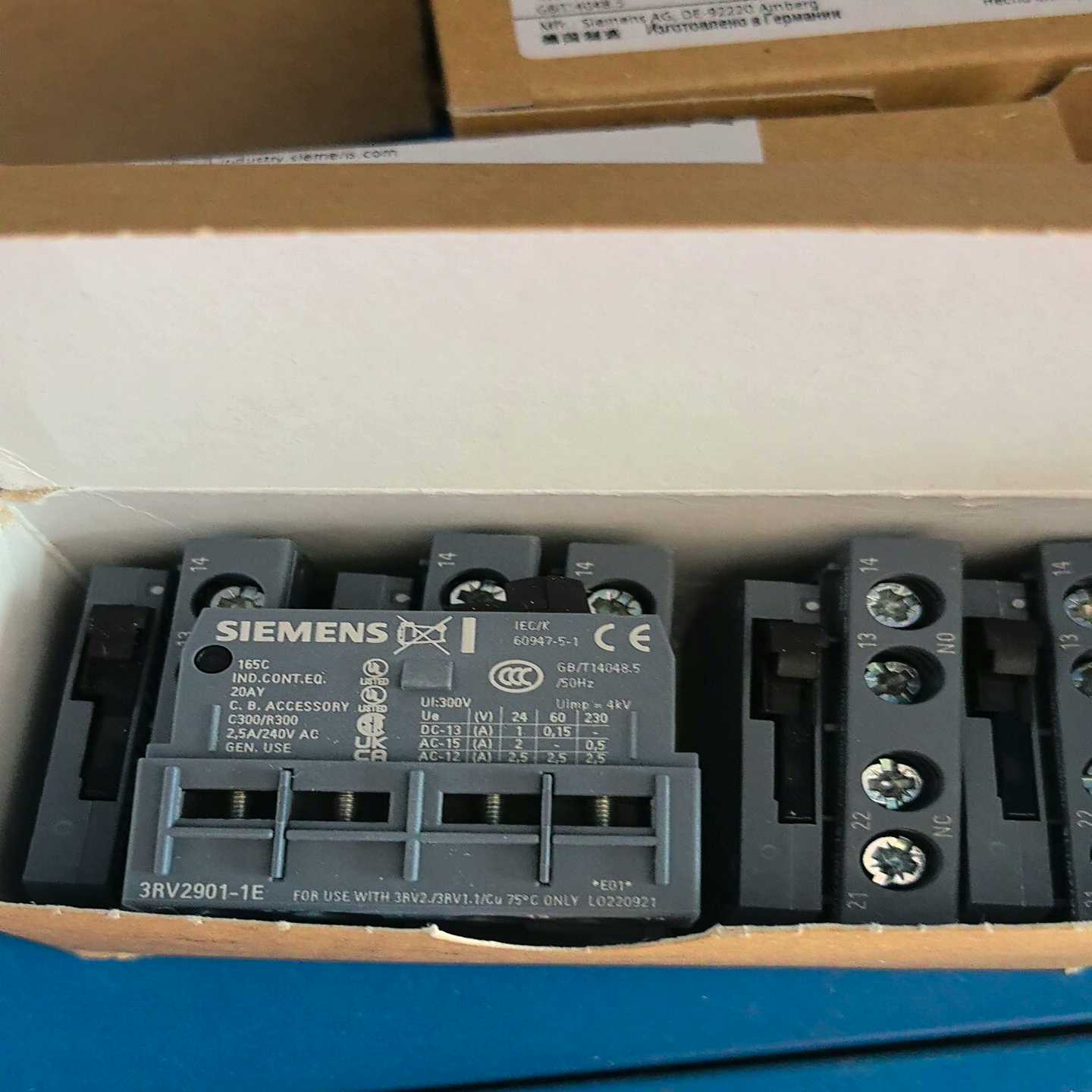 3RV2901-1E触点询价