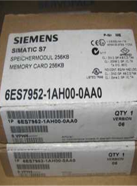 全新6ES7952-1AH00-0AA0 6ES7 952-1AH00-0AA0全新原装未开封