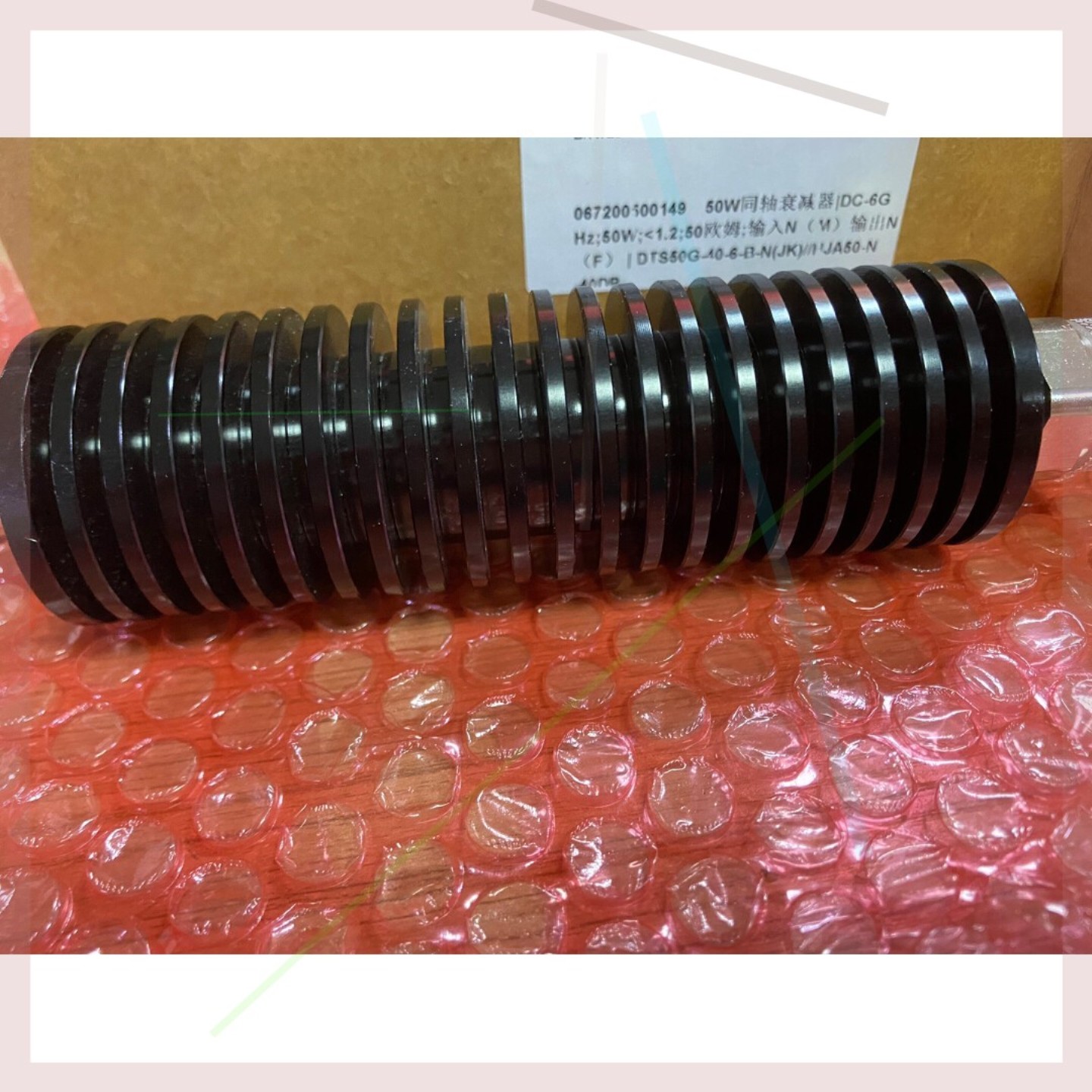 售前询价50W同轴衰减器 DC-6GHz 货DTS50G-40-