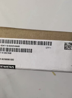议价[库存全新]6SN1118-0DG23-0AA0 1200轴卡询价下单
