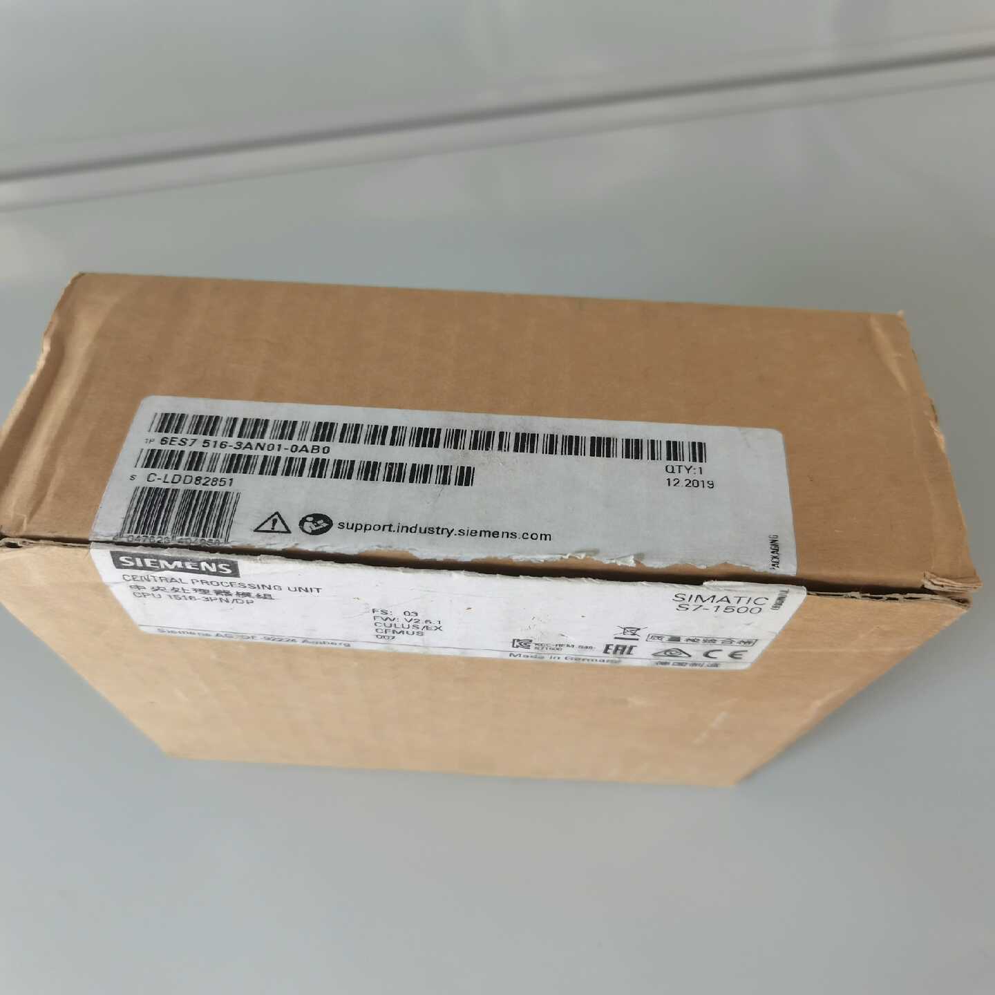 6WS7516-3AN01-0AB0，开封未使用正询价