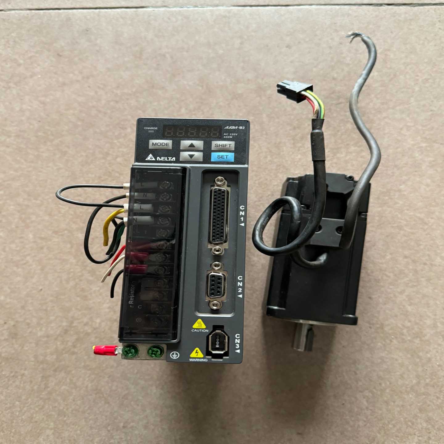 询价台达伺服驱动器400WASD-B2-0421-B，配套电