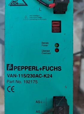 【议价】倍加福电源192175