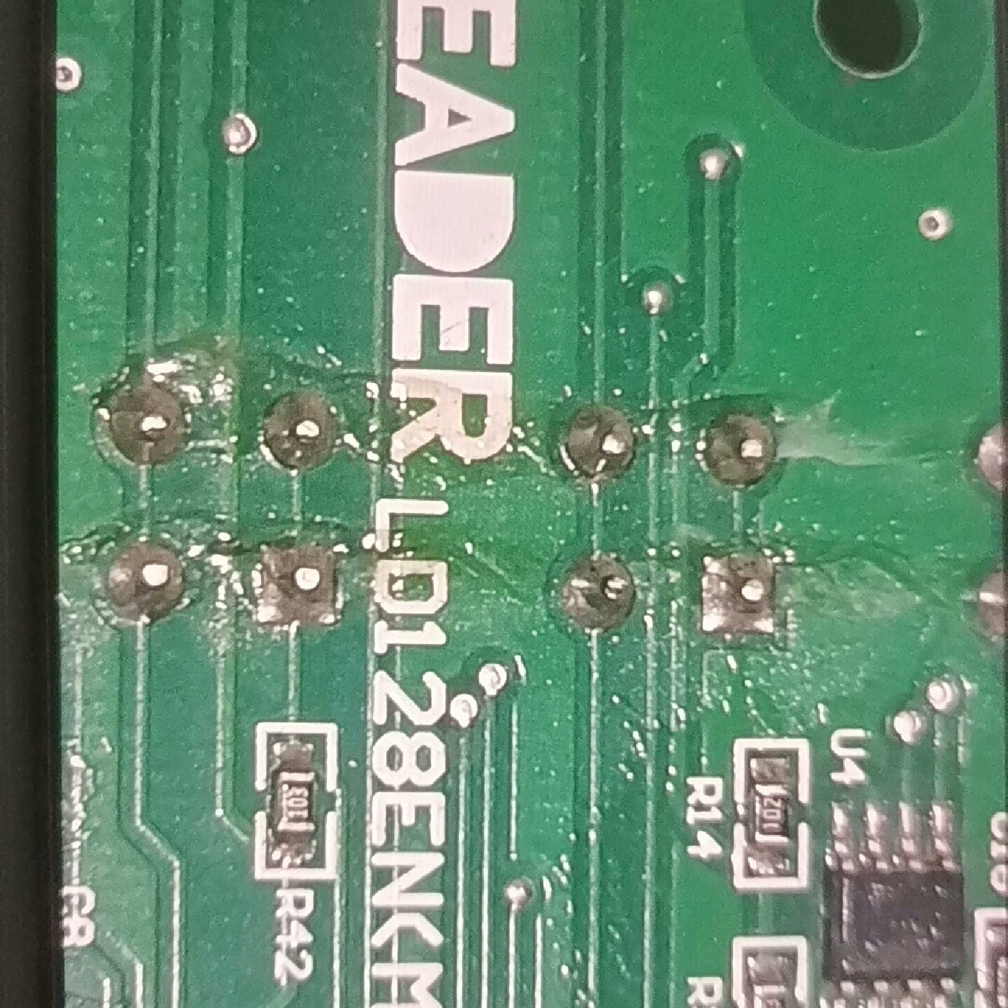 询价*利达LD128ENM主板带一个4G内存卡掉了两个按键