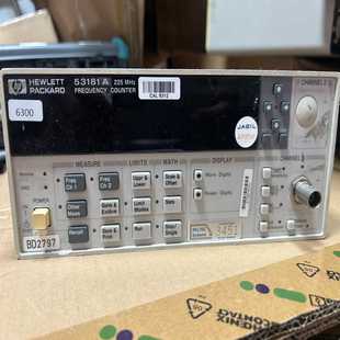 hp惠普53181A频率计 外观如图所示很 频率225MHz