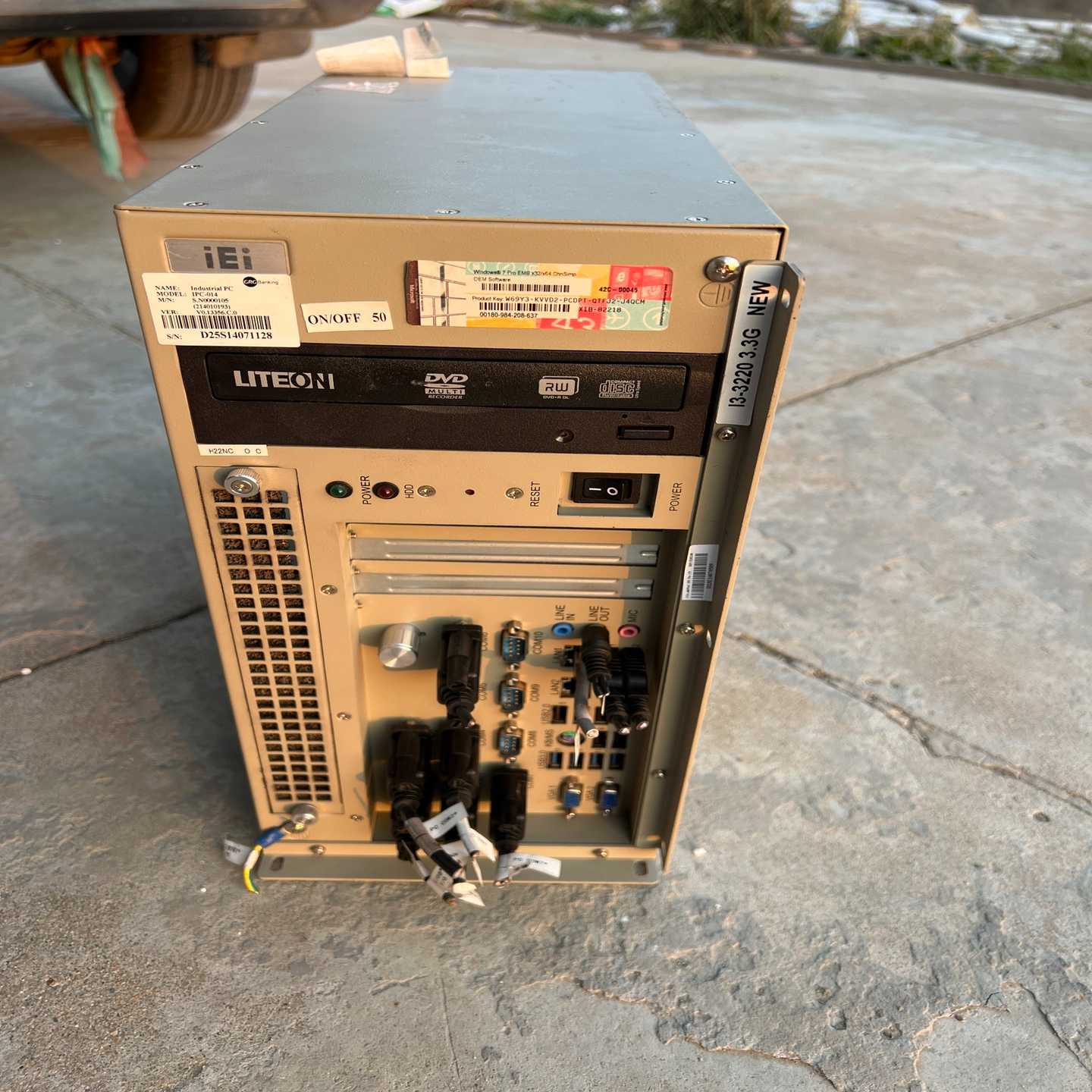 询价威强GDYT-IMB-H612B-R10工控机，i33