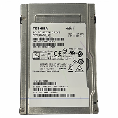 议价议价TOSHIBA KPM51RUG7T68 768TB SFB5G-M7R6SS企业硬碟议价