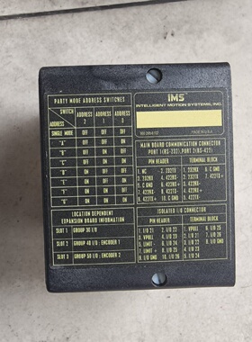 溢价-IMS步进驱动器MXCS100401G1版本V1