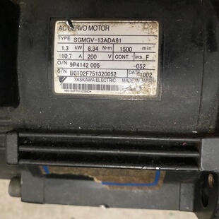 功能包好 13ADA61 议价商品 SGMGV 安川伺服电机1.3KW