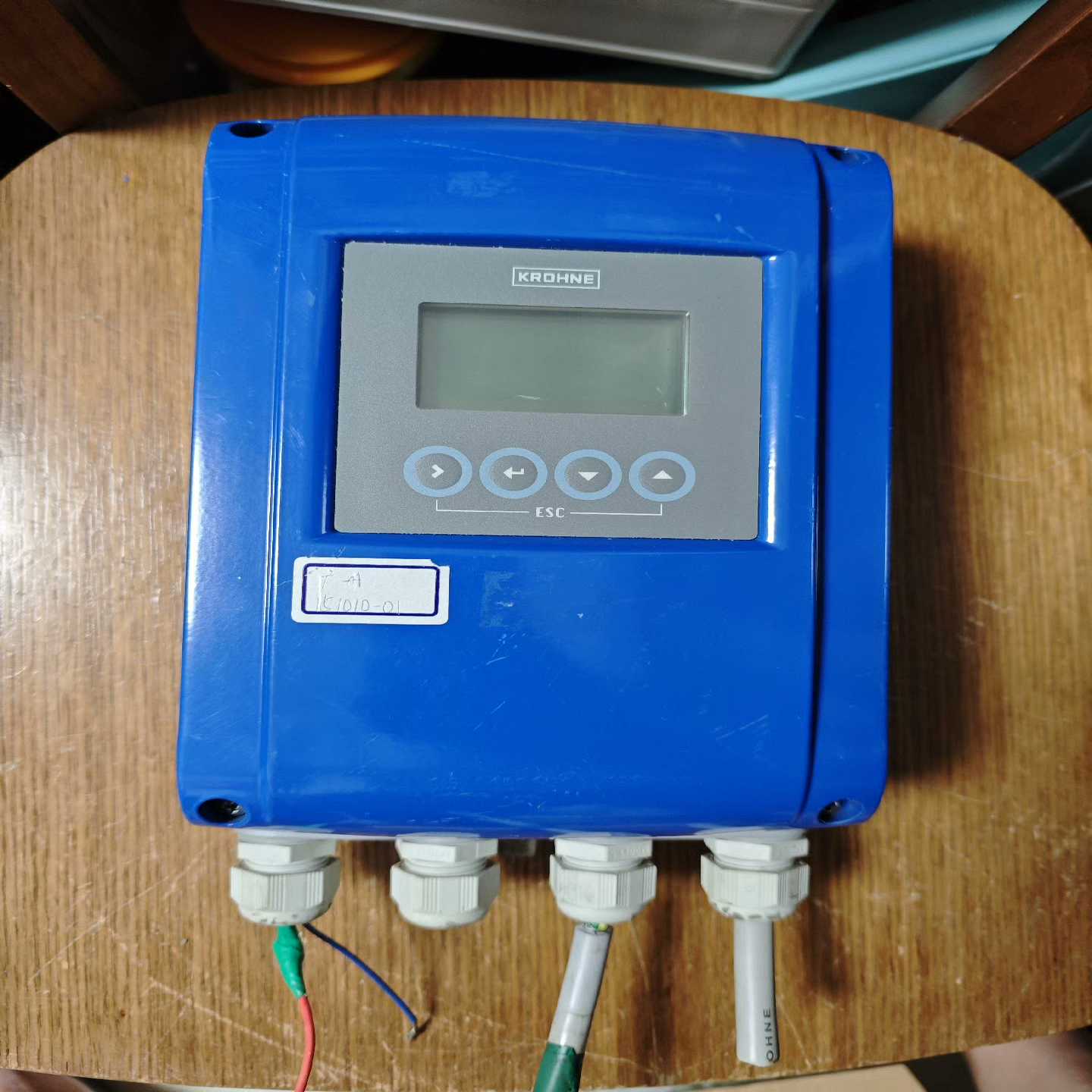 询价二手KROHNE科隆电磁流量计转换器IFC100W，供电