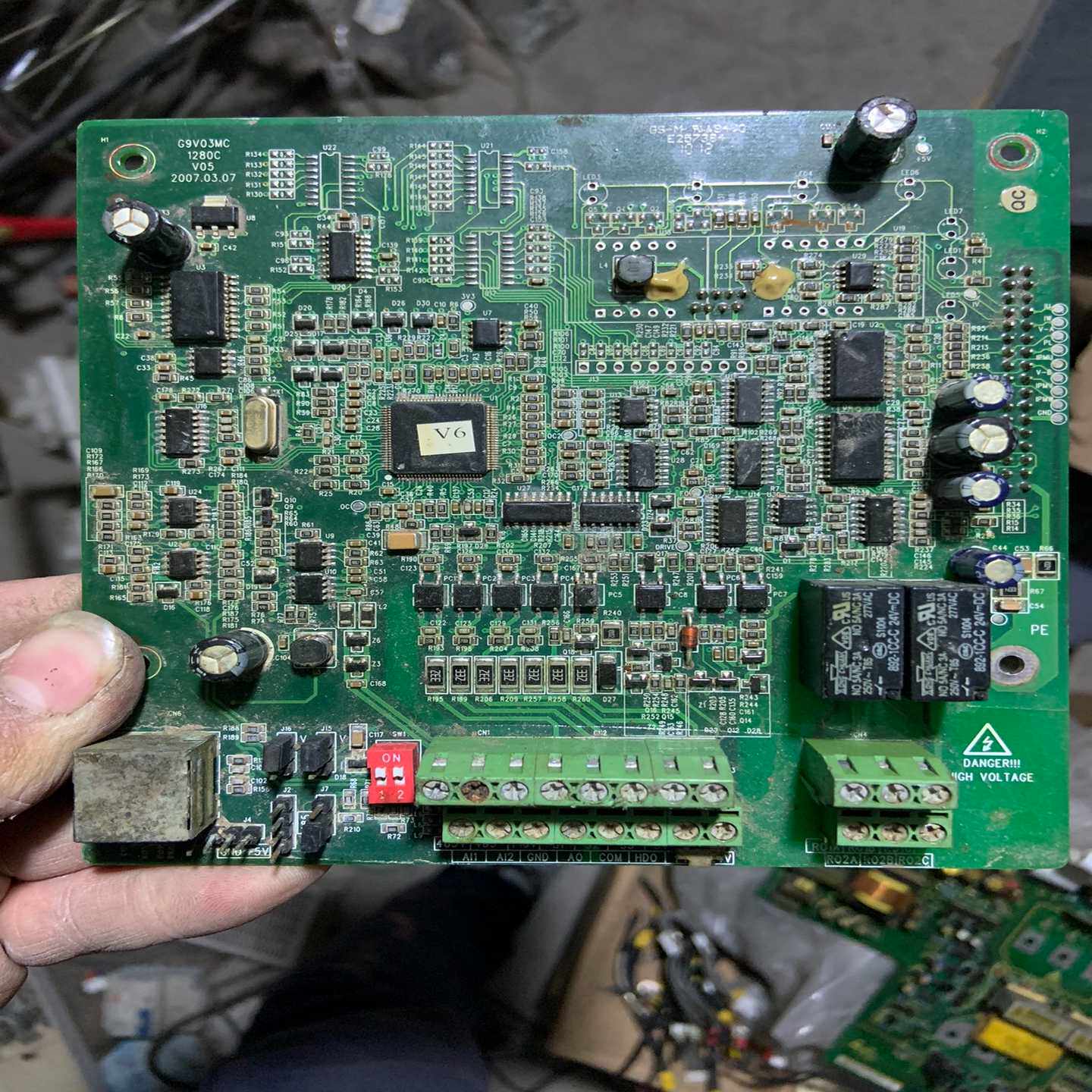 英威腾变频器主板 G9V03MC~询价