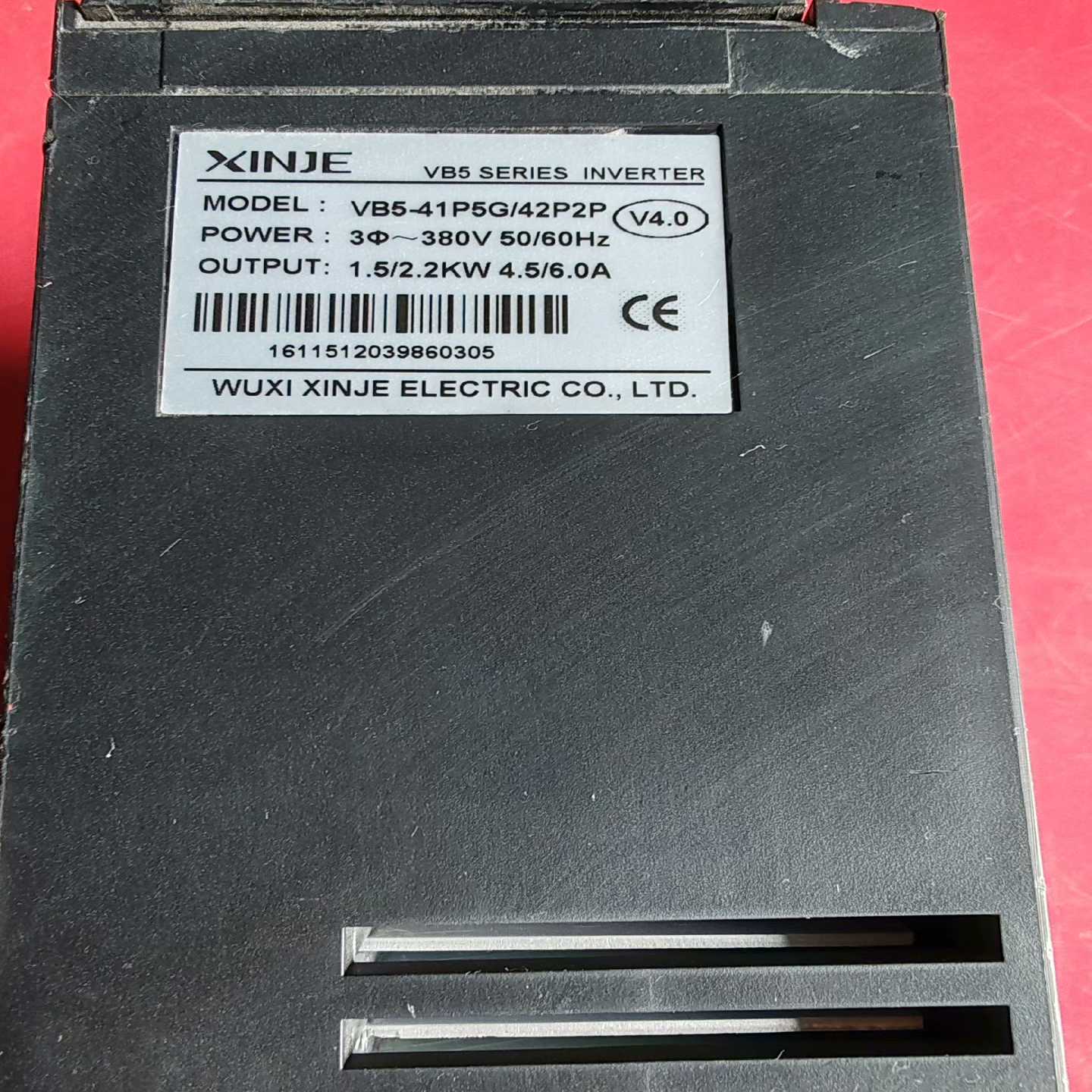 XINJE变频器，VB5-41P5G/42P2P1.5KW询价