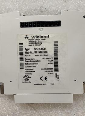 询价WielandR1.190.0130.0威琅全新安全继电