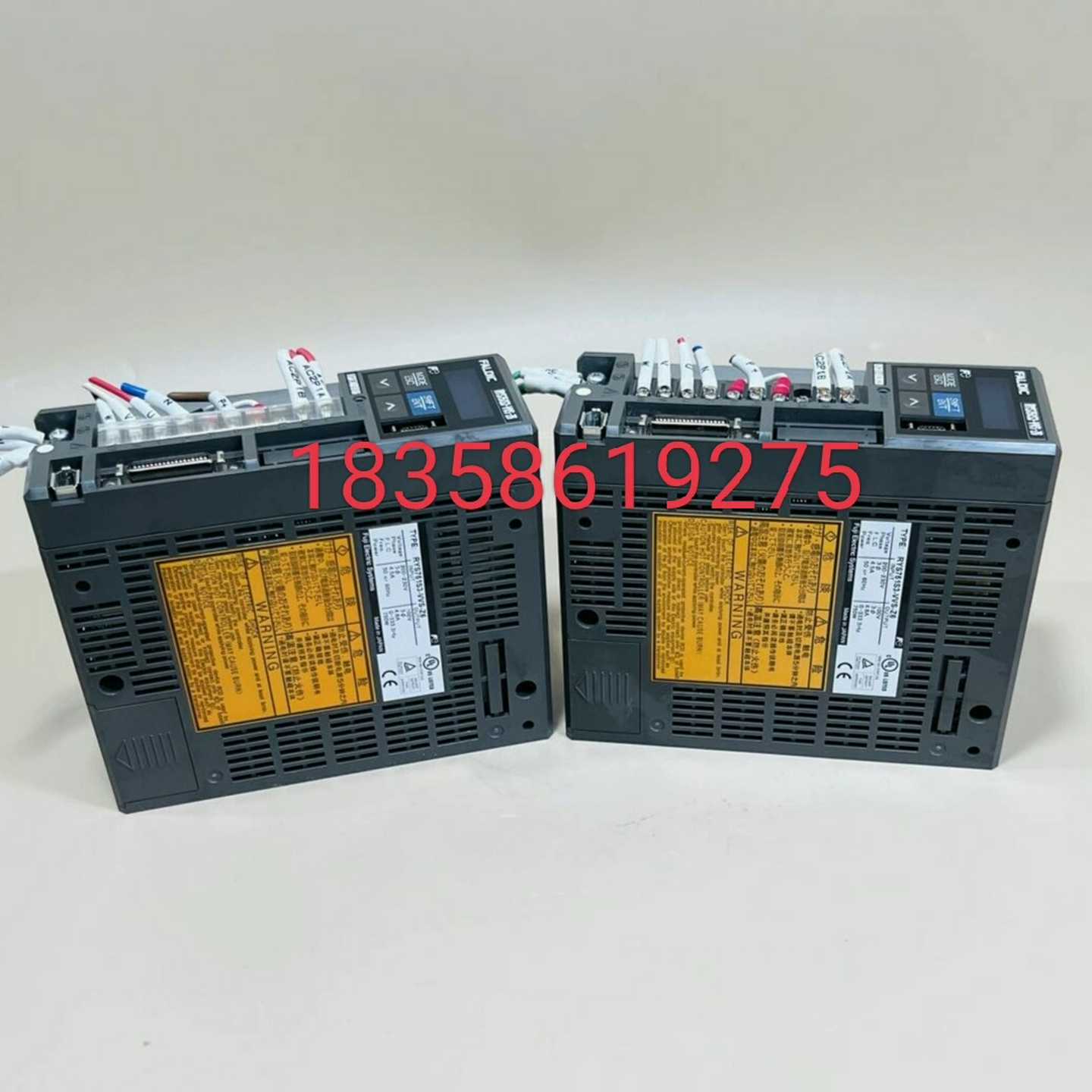 FUJI富士RYS751S3-VVS-Z6,750W伺服驱动【博航商行】
