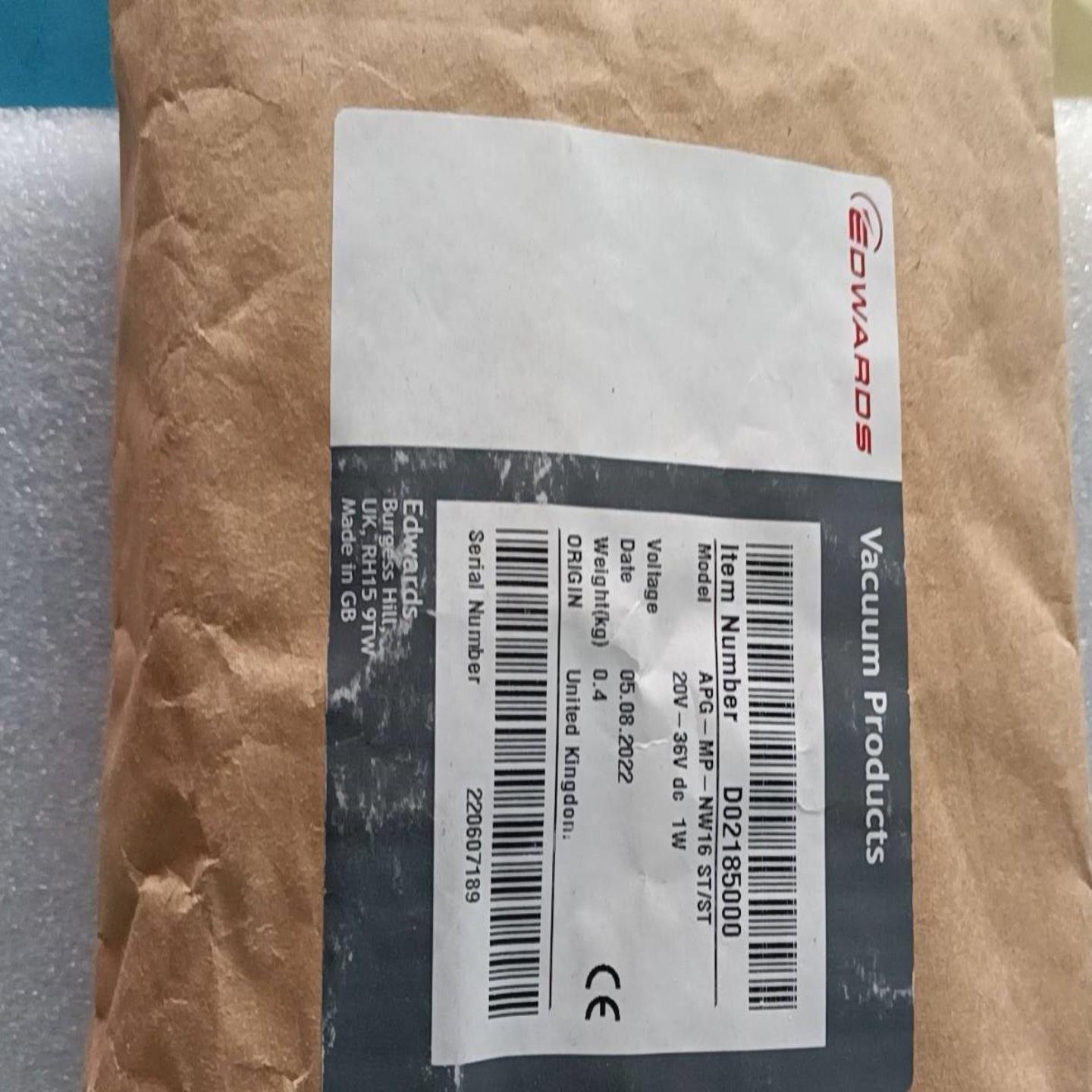 配件全新爱德华真空计 APG一 MP 一NW16STST议价议价