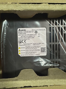 询价-台达E3驱动器ASDE30421E1400w