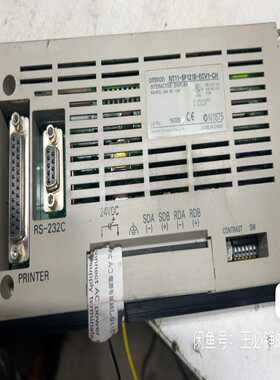 议价拆机欧姆龙文本NT11-SF121B-ECV1-CH触摸屏，