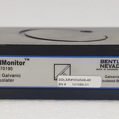 Bently Nevada FieldMonitor 170190 Double Electroplating Isol