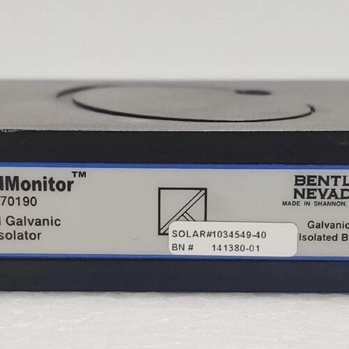 Bently Nevada FieldMonitor 170190 Dual Galvanic Isolator 170