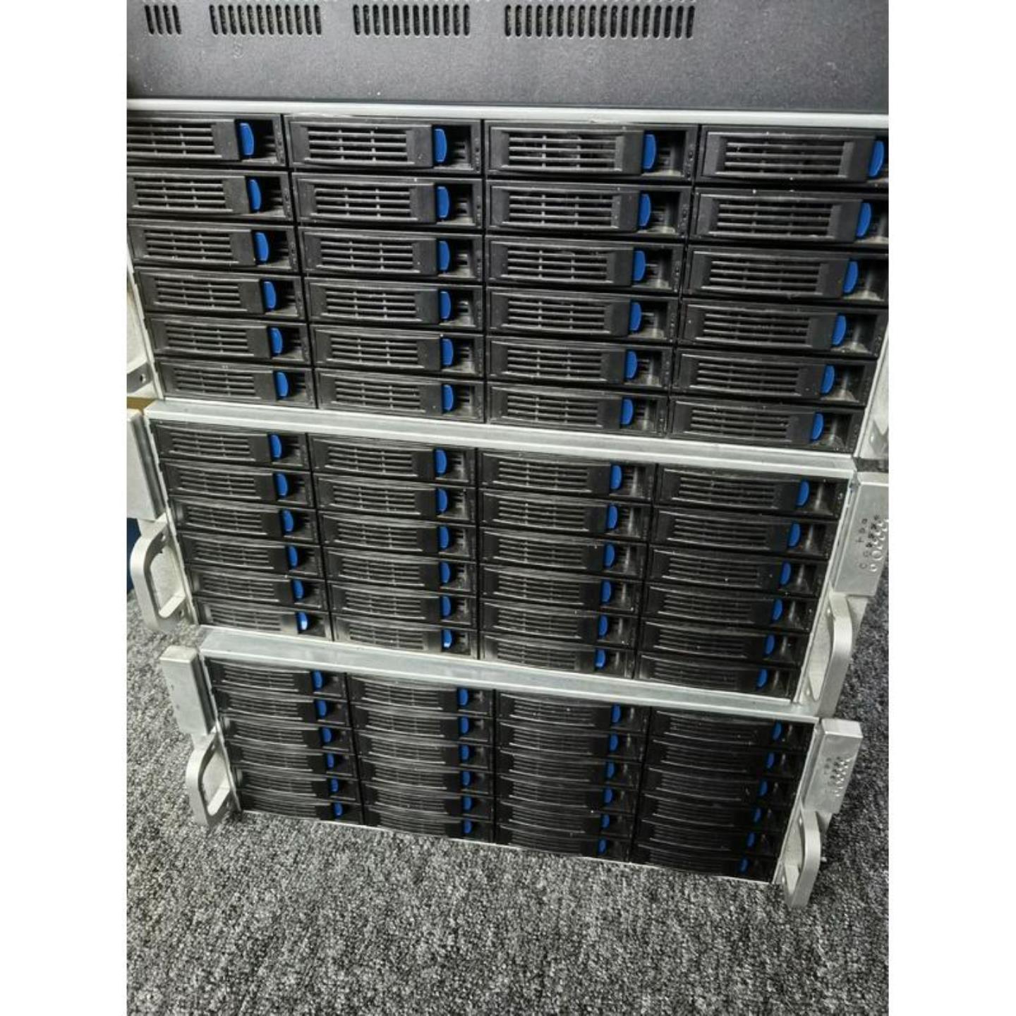 （议价)鼎翔工控4U服务器机箱4U36盘位热插拔机箱工控AI存储多盘