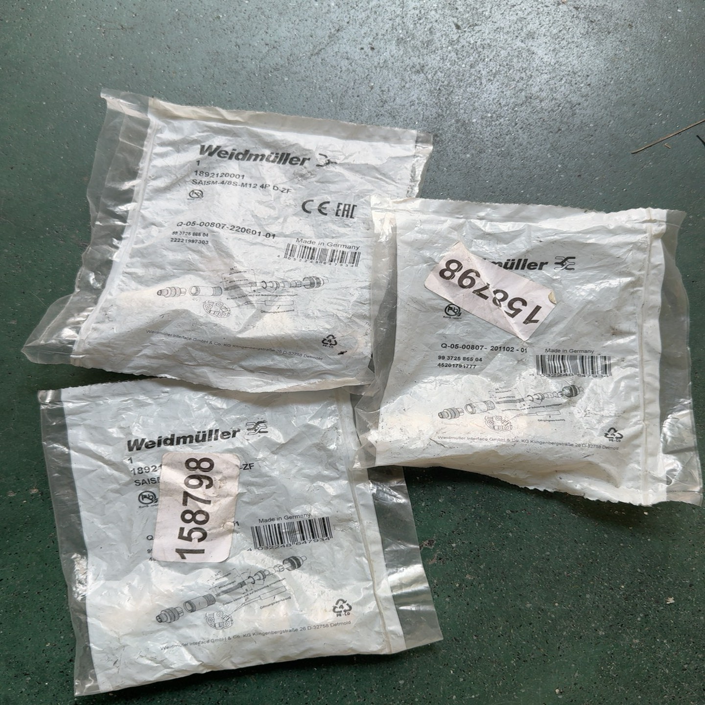 魏德米勒连接器SAISM-4/8S-M124PD-Z询价