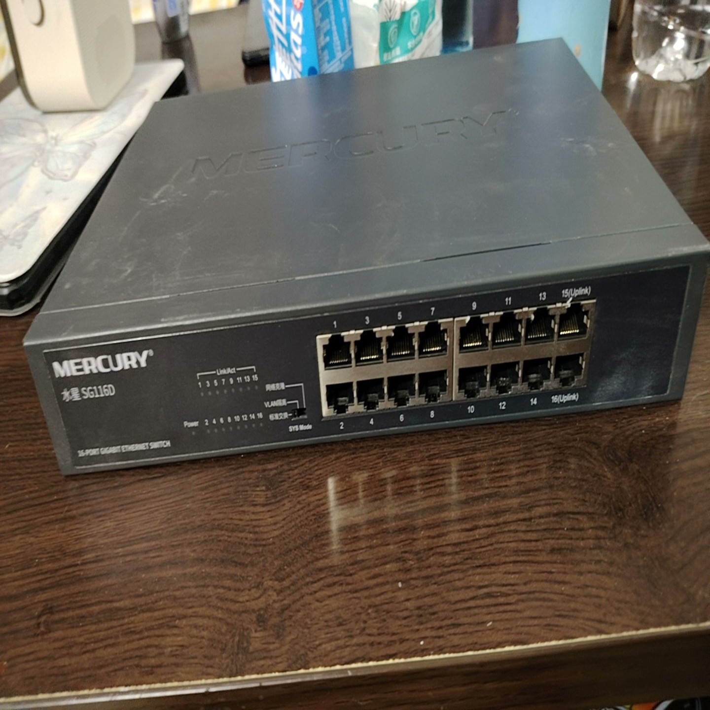 【请询价】水星SG116D 16口千兆交换机型号SG116D Ver