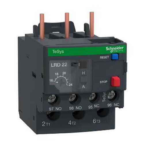 议价原装施耐德热过载继电器   LRD22C   16-24A
