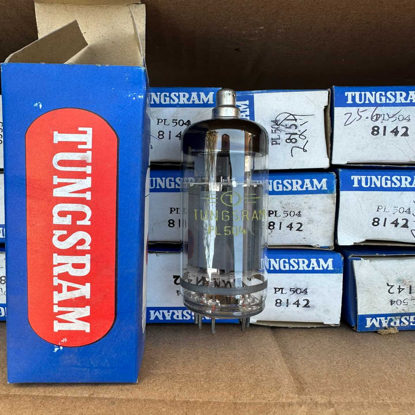 东德PL504电子管，代换6P12p电子管，单只价格询价