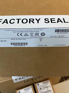 议价1746-P2 罗克韦尔 SLC 500机架式电源120/240V AC，5A美国 17